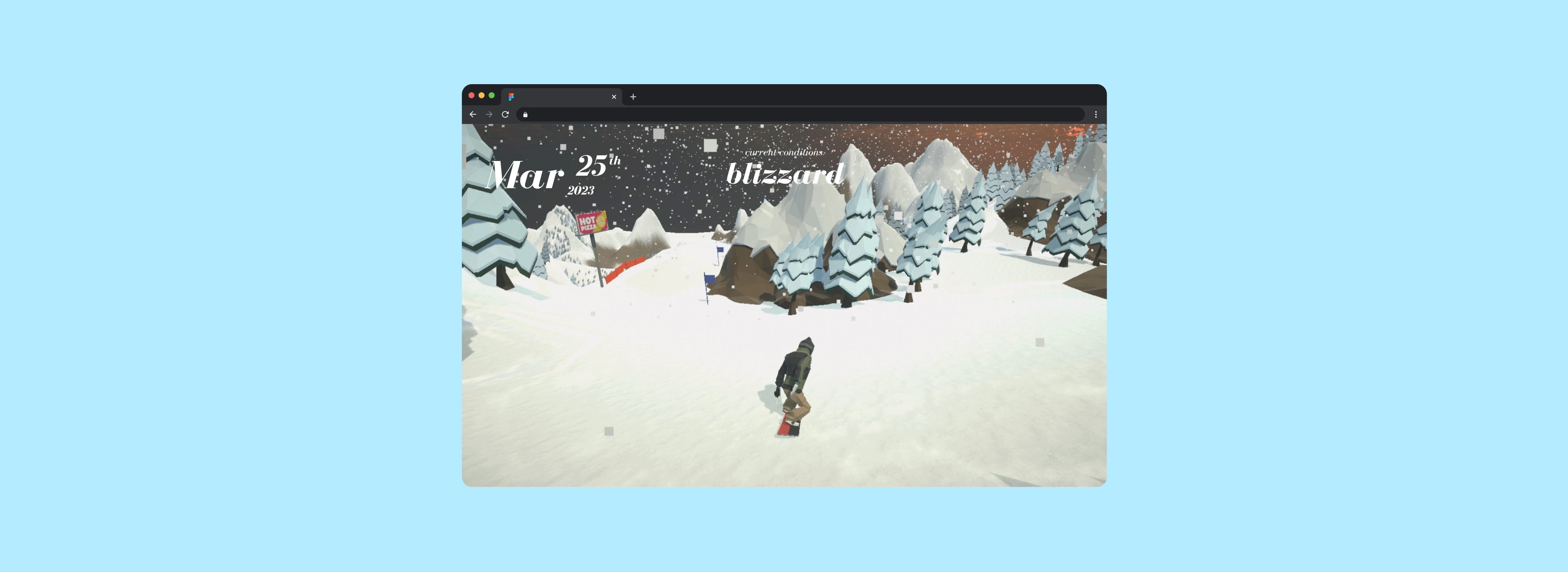 SnowLabs trip planning and snowboarding project banner