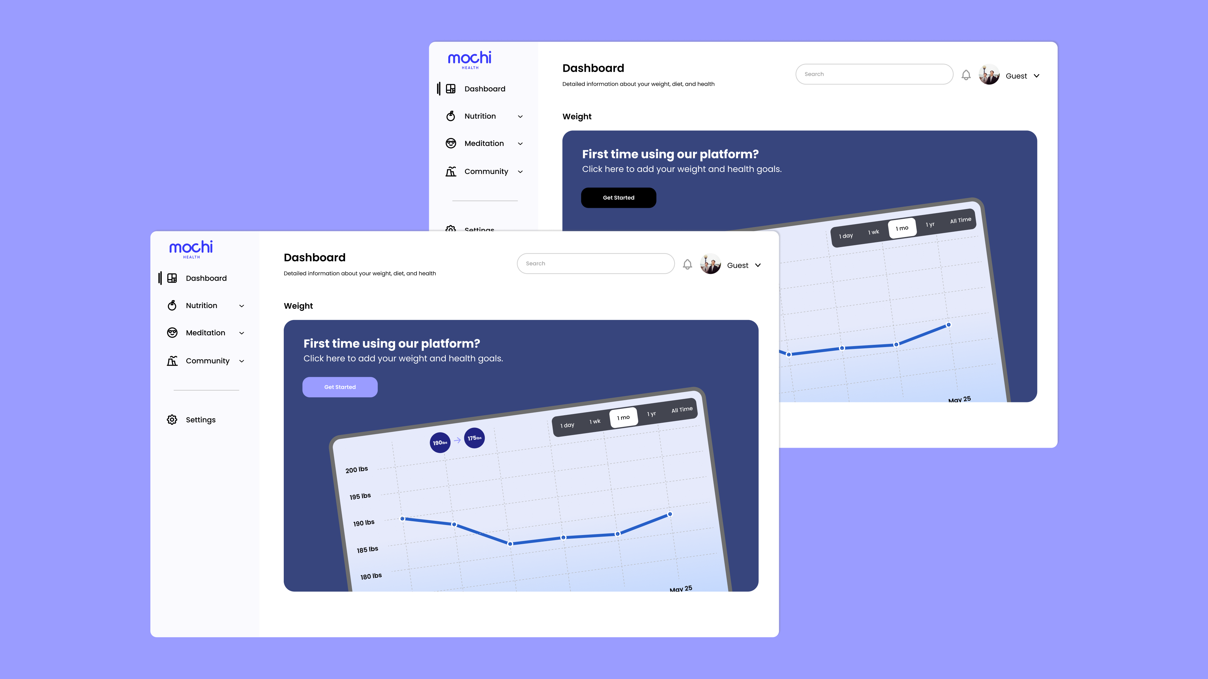 Landing page