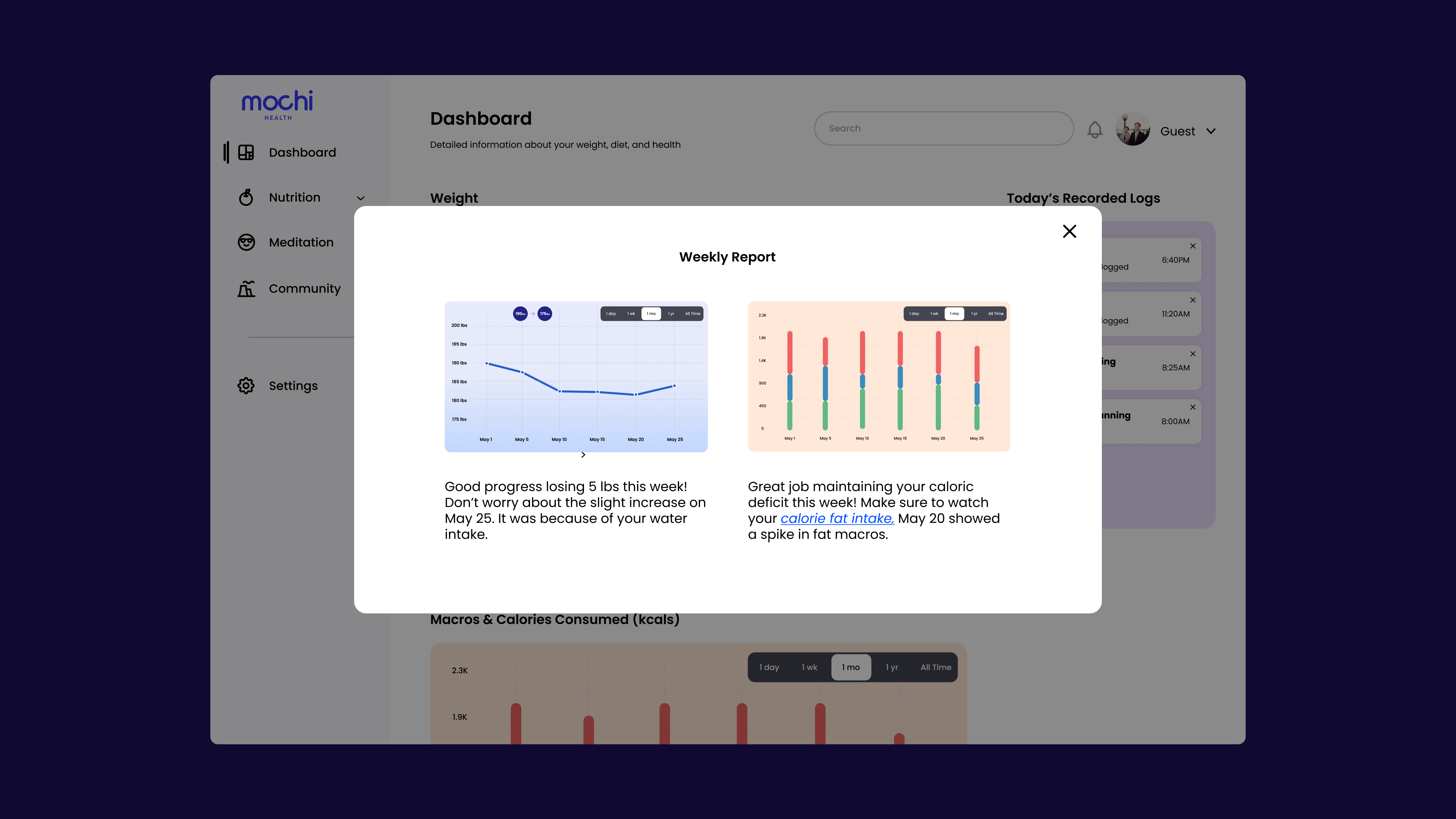 Weekly report